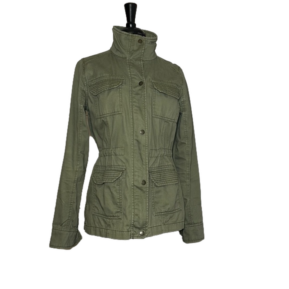 Hollister Jackets & Blazers - Hollister Khaki Utility Jacket